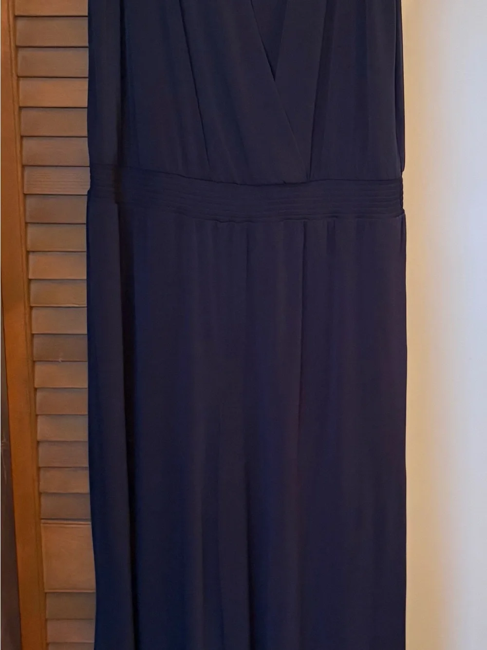 Michael Kors Sleeveless V-Neck Navy pantsuit